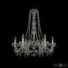 Люстра Хрустальная BOHЕMIА IVЕLЕ CRYSTAL 1410/6/240/H-74 NI V5001 Никель, Стекло / Богемия Ивеле Кристалл