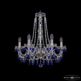 Люстра Хрустальная BOHЕMIА IVЕLЕ CRYSTAL 1410/6/195/H-60 G V3001 Золото, Стекло / Богемия Ивеле Кристалл