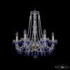 Люстра Хрустальная BOHЕMIА IVЕLЕ CRYSTAL 1410/6/195/H-60 G V3001 Золото, Стекло / Богемия Ивеле Кристалл