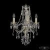 Люстра Хрустальная BOHЕMIА IVЕLЕ CRYSTAL 1415/3/141 G Золото, Стекло / Богемия Ивеле Кристалл