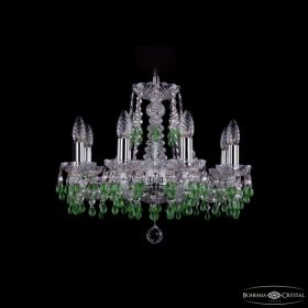 Люстра Хрустальная BOHЕMIА IVЕLЕ CRYSTAL 1410/6/160 NI V5001 Никель, Стекло / Богемия Ивеле Кристалл