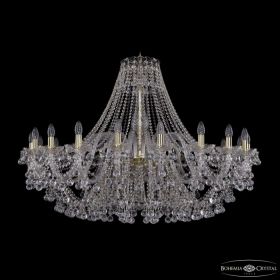 Люстра Хрустальная BOHЕMIA IVЕLЕ CRYSTAL 1409/20/460 G Золото, Стекло / Богемия Ивеле Кристалл