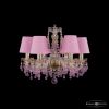 Люстра Хрустальная BOHEMIА IVЕLЕ CRYSTAL 1410/6/160 G V7010 SH20 Золото, Стекло / Богемия Ивеле Кристалл