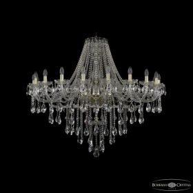 Люстра Хрустальная BOHEMIА IVЕLЕ CRYSTAL 1415/20/460 G Золото, Стекло / Богемия Ивеле Кристалл