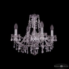 Люстра Хрустальная BOHEMIА IVЕLЕ CRYSTAL 1410/4/160 NI V0300 Никель, Стекло / Богемия Ивеле Кристалл