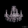 Люстра Хрустальная BOHEMIА IVЕLЕ CRYSTAL 1410/4/160 NI V0300 Никель, Стекло / Богемия Ивеле Кристалл