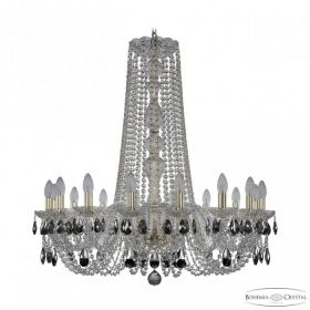 Люстра Хрустальная BOHEMIА IVЕLЕ CRYSTAL 1402/16/300/H-90 G K781 Золото, Стекло/Металл / Богемия Ивеле Кристалл