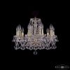Люстра Хрустальная BOHEMIА IVЕLЕ CRYSTAL 1413/10/165 G BALLS Золото, Стекло / Богемия Ивеле Кристалл