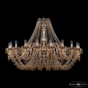 Люстра Хрустальная BOHEMIA IVELЕ CRYSTAL 1410/20/460 G V1003 M721 Золото, Стекло / Богемия Ивеле Кристалл