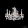 Люстра Хрустальная BOHEMIA IVELЕ CRYSTAL 1402/5/141 G Золото, Стекло / Богемия Ивеле Кристалл