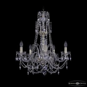 Люстра Хрустальная BOHEMIА IVЕLЕ CRYSTAL 1411/5/195/XL-63 G Золото, Стекло / Богемия Ивеле Кристалл