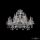 Люстра Хрустальная BOHEMIA IVELE CRYSTAL 1411/10+5/240 PA Патина, Стекло / Богемия Ивеле Кристалл