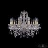 Люстра Хрустальная BOHEMIA IVELЕ CRYSTAL 1411/10/195 G Золото, Стекло / Богемия Ивеле Кристалл