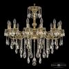 Люстра Бронзовая BOHEMIA IVELЕ CRYSTAL 75101/12/250 B GB Золото Черненое, Латунь / Богемия Ивеле Кристалл