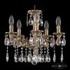 Люстра Бронзовая BOHEMIA IVELЕ CRYSTAL 73102/5/125 A FP Патина, Латунь / Богемия Ивеле Кристалл