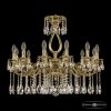Люстра Бронзовая BOHEMIA IVELЕ CRYSTAL 73301/12/250 A GB Золото Черненое, Латунь / Богемия Ивеле Кристалл
