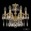 Люстра Бронзовая BOHEMIA IVELЕ CRYSTAL 73102/6/125 A G Золото, Латунь / Богемия Ивеле Кристалл