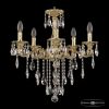Люстра Бронзовая BOHEMIA IVELЕ CRYSTAL 73102/5/175 B G Золото, Латунь / Богемия Ивеле Кристалл
