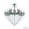 Люстра Бронзовая BOHEMIA IVELЕ CRYSTAL 71119/12+4/285 B NW FE1S Никель Беленый, Латунь / Богемия Ивеле Кристалл