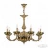 Люстра Бронзовая BOHEMIA IVELЕ CRYSTAL 71109P/8/210 FP P AMBER-GREEN/H-1H Патина, Латунь / Богемия Ивеле Кристалл