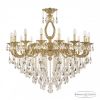 Люстра Бронзовая BOHEMIA IVELЕ CRYSTAL 71301/16/360 B G Золото, Латунь / Богемия Ивеле Кристалл