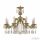 Люстра Бронзовая BOHEMIA IVELЕ CRYSTAL 72211/8/210 A G Золото, Латунь / Богемия Ивеле Кристалл