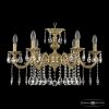 Люстра Бронзовая BOHEMIA IVELЕ CRYSTAL 71201/6/210 A FP Патина, Латунь / Богемия Ивеле Кристалл