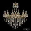 Люстра Бронзовая BOHEMIA IVELE CRYSTAL 75301/12/250 B GB Золото Черненое, Латунь / Богемия Ивеле Кристалл