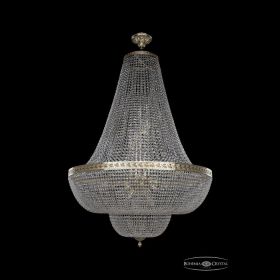 Люстра Хрустальная BOHEMIА IVELE CRYSTAL 19091/H2/90IV G C1 Золото, Металл / Богемия Ивеле Кристалл