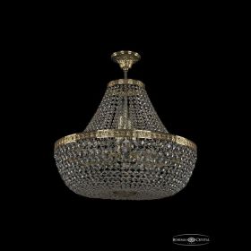 Люстра Хрустальная BOHEMIA IVЕLE CRYSTAL 19111/H1/55IV G Золото, Металл / Богемия Ивеле Кристалл
