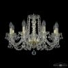 Люстра Хрустальная BOHЕMIA IVЕLЕ CRYSTAL 1402/8/195 G BALLS Золото, Стекло / Богемия Ивеле Кристалл