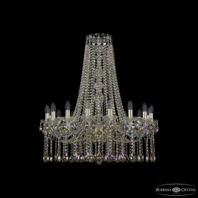 Люстра Хрустальная BOHЕMIA IVЕLЕ CRYSTAL 1413/16/300/H-93 G R801 Золото, Стекло / Богемия Ивеле Кристалл