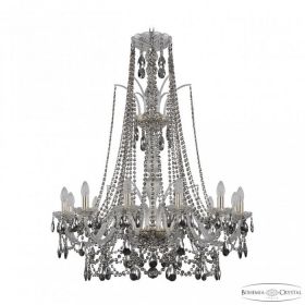 Люстра Хрустальная BOHЕMIA IVЕLЕ CRYSTAL 1411/12/300/XL-108 G R731 Золото, Стекло / Богемия Ивеле Кристалл
