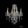 Люстра Хрустальная BOHЕMIA IVЕLЕ CRYSTAL 1415/4/141 G Золото, Стекло / Богемия Ивеле Кристалл