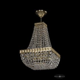 Люстра Хрустальная BOHЕMIA IVЕLЕ CRYSTAL 19282/H2/25IV G Золото, Металл / Богемия Ивеле Кристалл