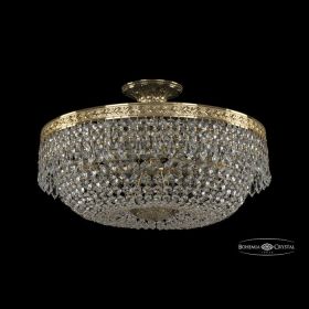 Люстра Хрустальная BOHЕMIA IVЕLЕ CRYSTAL 19011/45IV G Золото, Металл / Богемия Ивеле Кристалл