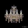 Люстра Хрустальная BOHЕMIA IVЕLЕ CRYSTAL 1411/8/141 G R777 Золото, Стекло / Богемия Ивеле Кристалл