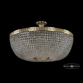 Люстра Хрустальная BOHЕMIA IVЕLЕ CRYSTAL 19151/80IV G Золото, Металл / Богемия Ивеле Кристалл