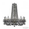 Люстра Хрустальная BOHЕMIA IVЕLЕ CRYSTAL 1402/16/300/H-90 G R781 Золото, Стекло / Богемия Ивеле Кристалл