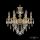 Люстра Бронзовая BOHЕMIA IVЕLЕ CRYSTAL 72101/6/125 B G Золото, Латунь / Богемия Ивеле Кристалл