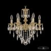 Люстра Бронзовая BOHЕMIA IVЕLЕ CRYSTAL 72101/6/125 B G Золото, Латунь / Богемия Ивеле Кристалл