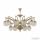Люстра Бронзовая BOHЕMIA IVЕLЕ CRYSTAL 72111R/12+6/420 G Золото, Латунь / Богемия Ивеле Кристалл