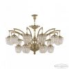 Люстра Бронзовая BOHЕMIA IVЕLЕ CRYSTAL 72111R/12+6/420 G Золото, Латунь / Богемия Ивеле Кристалл
