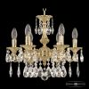 Люстра Бронзовая BOHЕMIA IVЕLЕ CRYSTAL 72101/6/125 A G Золото, Латунь / Богемия Ивеле Кристалл