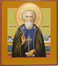 Икона Сергий Радонежский (UV-печать)(10435)