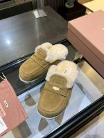 Мюли MIU MIU с мехом Premium