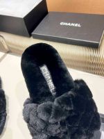 Мюли CHANEL с мехом Premium