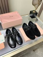 Ботинки лоферы MIU MIU Premium