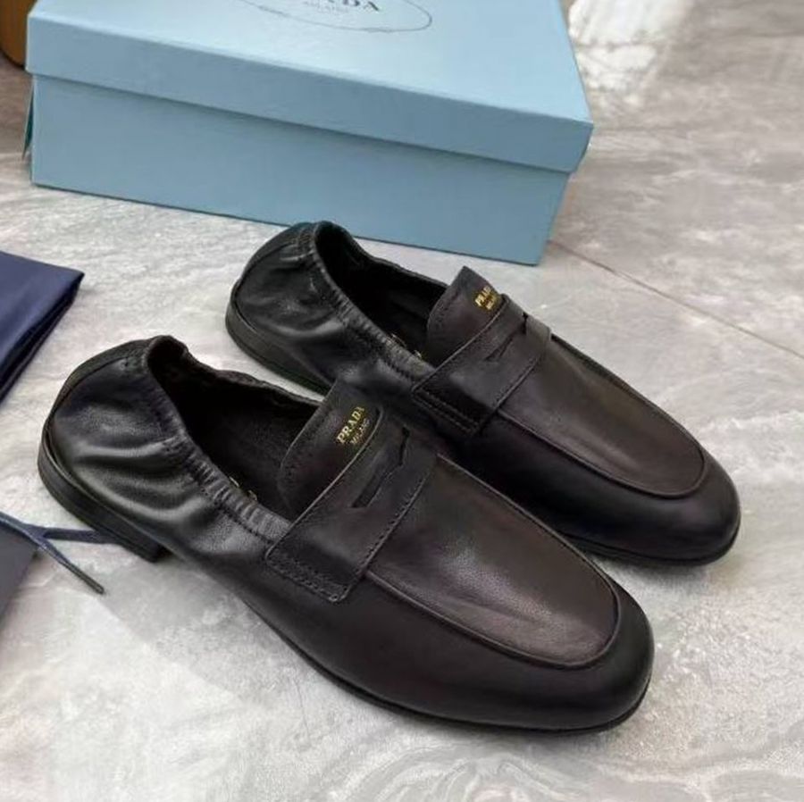 Лоферы на резинке PRADA Premium