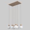 Подвесной светильник со стеклянными плафонами TK Lighting 11052 / подвесной светильник / Ballo